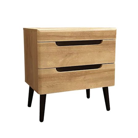 Grif Natbord med 2 skuffer, naturfarvet, 60 x 40 x 58 cm