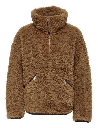 Onlellie Sherpa Anorak Cc Otw Brown ONLY