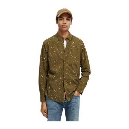 Scotch & Soda, Casual Shirts Zielony, Mężczyzna, Rozmiar: 2XL