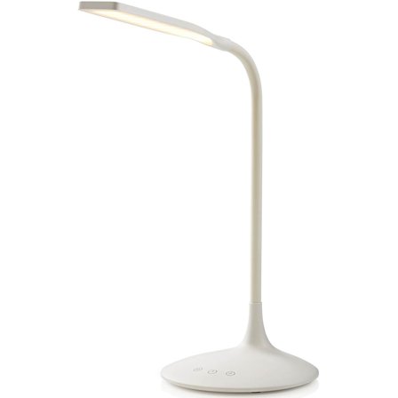 Nedis - Skrivebordslampee LTLG3M1WT2 Hvit