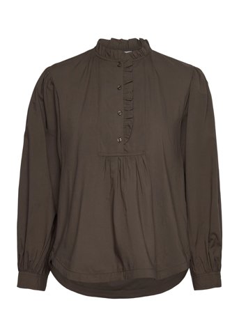 Srtiffany Blouse Khaki Soft Rebels