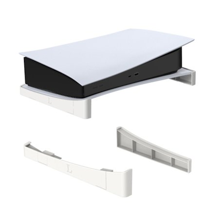 For PS5 Konsollholder PS5 Horisontal Brakettstativ PS5 Basestativ for Playstation 5 Disk & Digital Editions Tilbehør