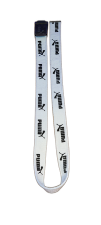 Vitt Puma bälte