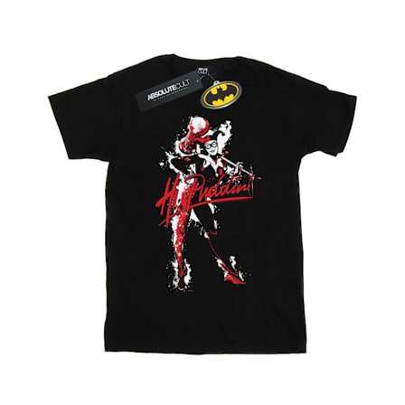 DC Comics Boys Harley Quinn Hi Puddin T-Shirt 9-11 år Svart