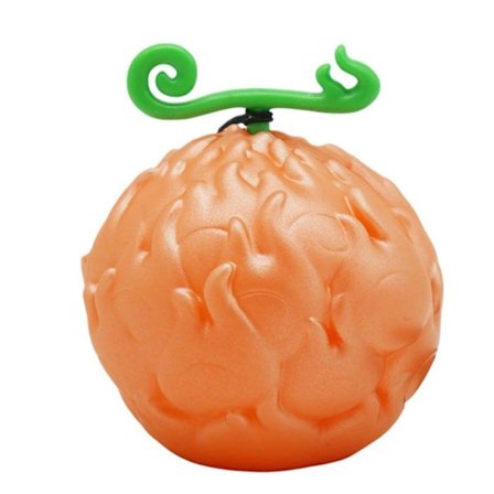 LED-lamppu 7cm Flame Flame Fruit ONE PIECE Teknofun Oranssi remmillä