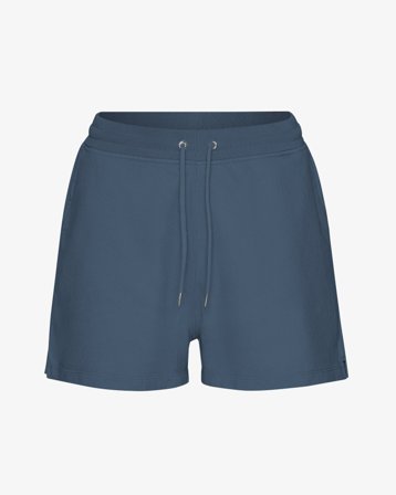 Women Organic Sweatshorts - Petrol Blue S