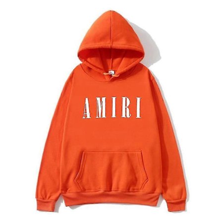 Amiri Trøje Trykt Hoodie Løstsiddende Trøje Hoodie Skjorte Top