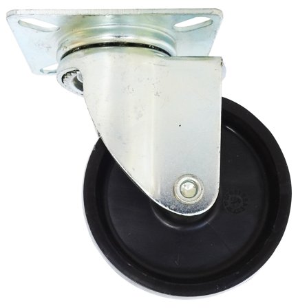 Tente 2470DIK050P40 Leddhjul Ø 50 mm, plate 60 x 60 mm, med kulelager, Garasjeinnredning & oppbevaring