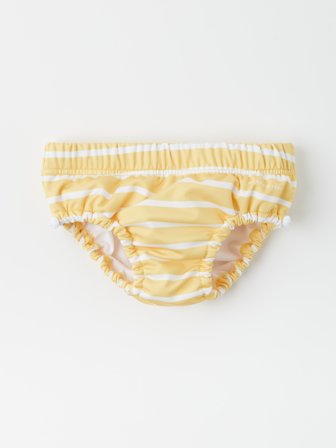 Polarn O. Pyret - Striped swim nappy - 86|92 - Childrenswear - yellow