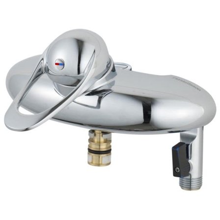 FM Mattsson 9000E 81320000 Köksblandare utlopp uppåt/nedåt, utan pip, Badrum