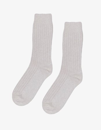 Merino Wool Blend Sock - Heather Grey - 41-46