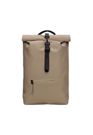 Rains Rolltop Rucksack W3 Väskor Herr Beige ONESIZE