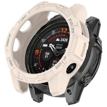 TPU Klockfodral för Garmin Epix Pro 51mm/(gen 2) 51mm /fenix 7x Pro / 7x, Repskyddande Ihåligt Skydd