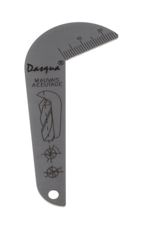 Dasqua 495202 Slipemal for sliping av spiralbor, Måleinstrumenter