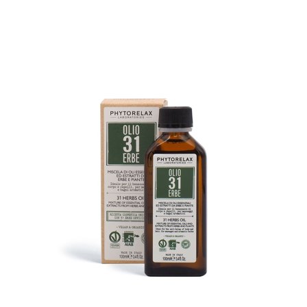 Phytorelax Miscela di Oli Essenziali ed Estratti da Erbe E Piante 100ml - Olio viso illuminante