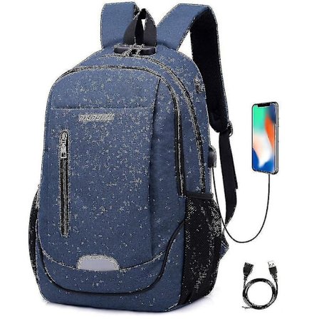 Student School Bag Usb Charging Travel Bag Computer Backpack