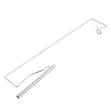 Gamle syhenger Trådstativ Sølv Metall Bærbart tilbehør W