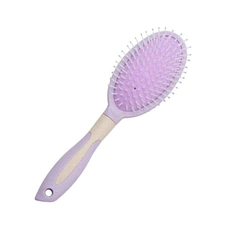 Kudde Redande Kam Klocka Hår Rund Borste Massage Kam Ljus Lila(Ljus Lila)