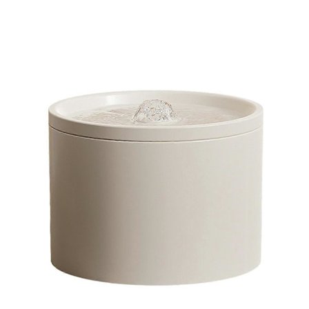 Ultra Stille Automatisk Vannfontene Filter for Kjæledyr Katt, Hund Vannautomat, Stille Sirkulasjon, Filtrering, Keramisk B