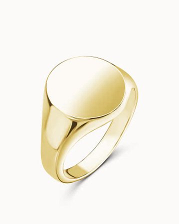 Cocktail Ring Charlie 18K Yellow Gold - Engagement Rings & Wedding Rings from Vanbruun