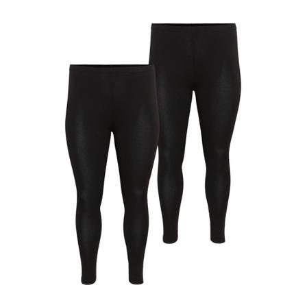Vero Moda, Vmpaxi Long Leggings 2Pck Zwart, Dames, Maat:L