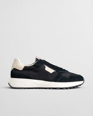 GANT Damen Beywin Sneaker aus Veloursleder und Nylon (40) Schwarz