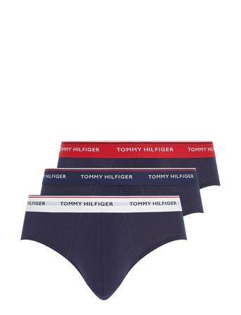 3P Brief Underbukser Y-front Briefs Multi/patterned Tommy Hilfiger