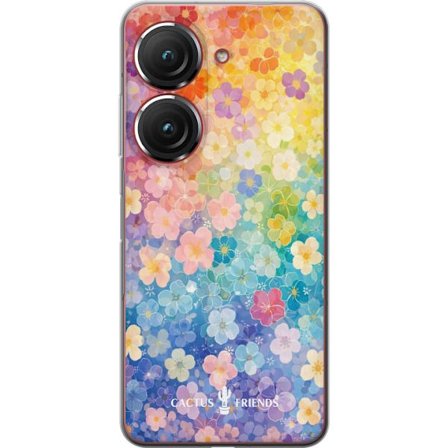 Kompatibel Mobilcover til Asus Asus Zenfone 9 Cactus and Friends – RainbowBloom
