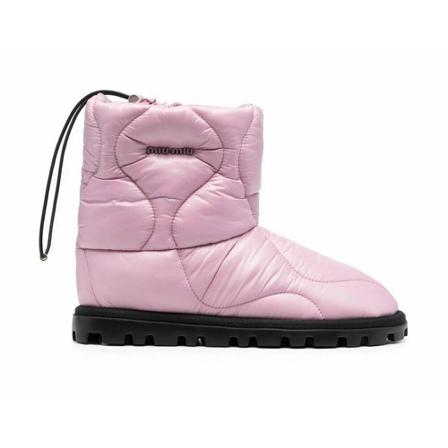 Miu Miu 5U635Dfm010Iykf0E18 Ankle Stövlar rosa, Dam, Dam, Storlek: 36 EU