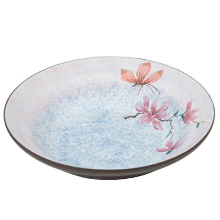 Keramisk serveringsbrett Isolasjon Keramisk fatbrett for husholdning