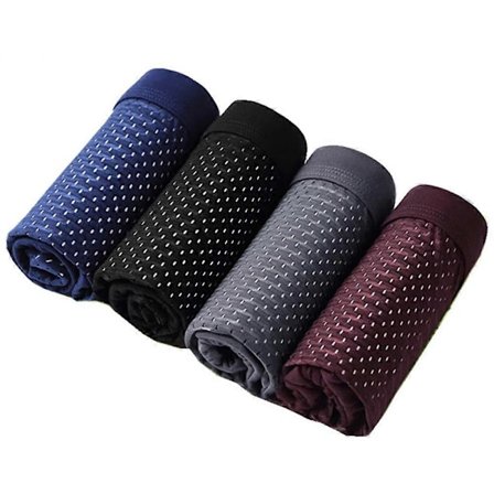 Pack Bambus Boxer Briefs, Box Hero Bambus Boxer Briefs för Män, Heldags Komfort, Perfekt