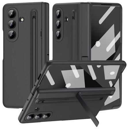 Yhteensopiva Galaxy Z Fold 7 -puhelimen kanssa Kuori sis. Näytönsuojan & Kynän Musta