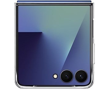 Samsung Galaxy Flip7 Clear Case - Tunt transparent mobilskal till Galaxy Z Flip7