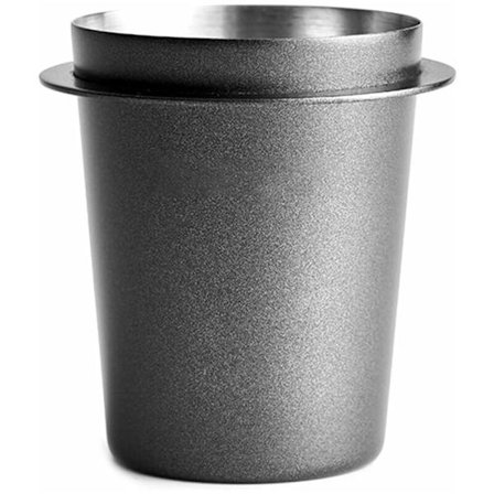 Kaffe Portafilter Dosering Kop Kaffe Divider 58mm Rustfrit Stål Kaffe Dosering Kop Pulver Foder Del,Sort-