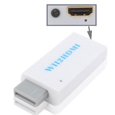 Wii HDMI-adapter - digital konverter til video og lyd