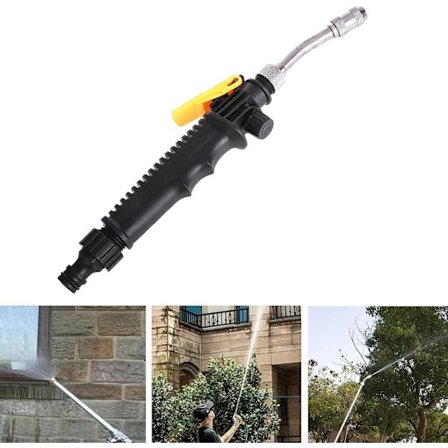 30 cm/48 cm 2-i-1 Högtryckstvätt, Förlängbar Jet Washer Högtryckstvätt