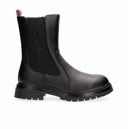 Tommy Hilfiger, Chelsea boots 32378-Black Zwart, Dames, Maat:40 EU