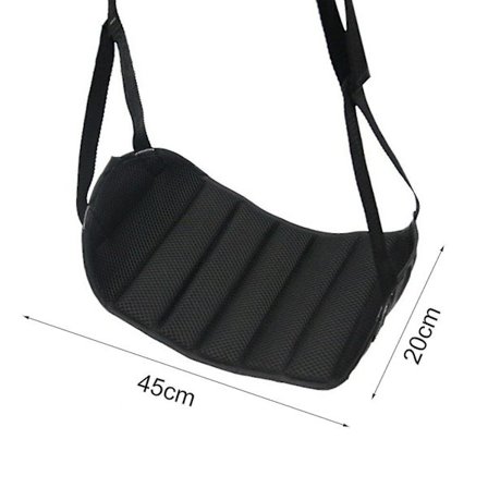 Footrest Portable Hanging Fabric Adjustable Foot Hammock For Flight