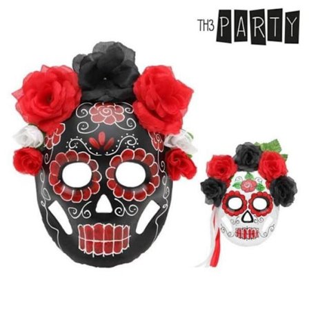Mask G. MASK HALLOWEEN 20*15 CM 2 ST. Halloween (20 x 15 cm) - - - BigBuy Carnival