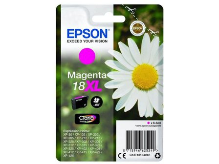 Epson Bläckpatron C13T18134012 XL mag - Lyreco - Toner och bläck - Bläckpatroner - Bläckpatroner Epson