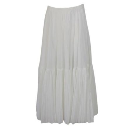 Dior Vintage, Pre-owned Maxi Skirt Grijs, Dames, Maat:M