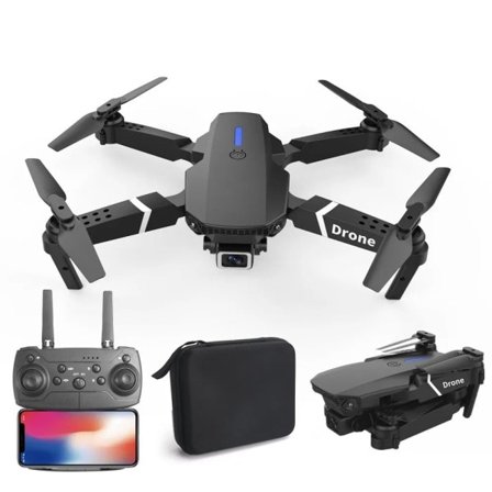Professionel Drone E88 4k vidvinkel HD kamera WiFi fpv højde Hold foldbar RC quadrotor helikopter