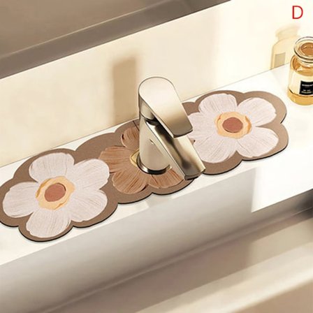 Vask Kran Dreneringspute Toalett Diatom Mud Absorberende Pad