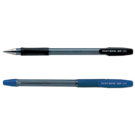 PILOT Kulpenna, BPS-GP med stift, mediumspets på 1,0 mm, svart - Lyreco - Kontorsmaterial - Pennor - Kulpennor
