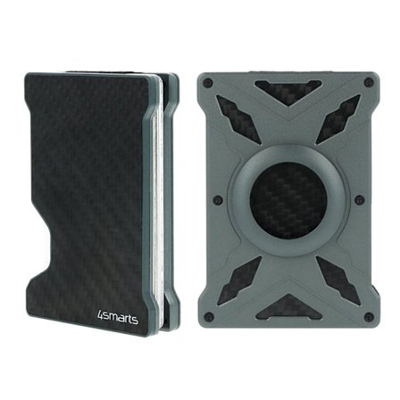 4Smarts Magnetic Wallet with RFID Blocking for MagSafe – Gunmetal