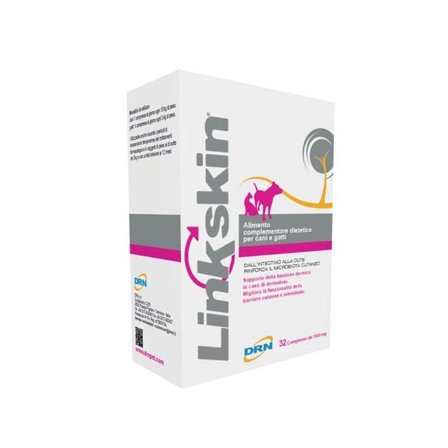 Linkskin Mangime Complementare Cani/Gatti 32 Compresse