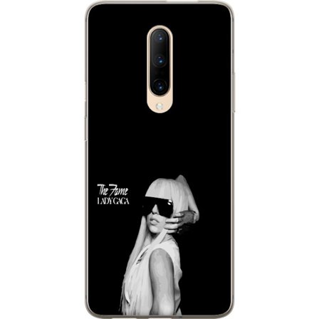 Kompatibel Mobilcover til OnePlus 7 Pro Stranger Things plakat med cyklende silhuetter og rød lynstorm i dramatisk retrodesign