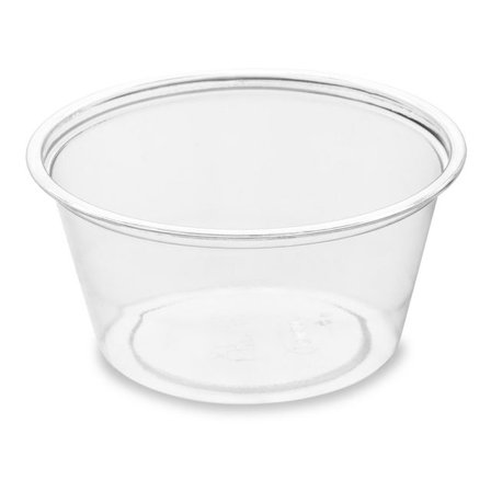 DUNI Dressingbägare rPET 60ml trans 100/fp - Lyreco - Kök och servering - Engångsartiklar - Plastbägare