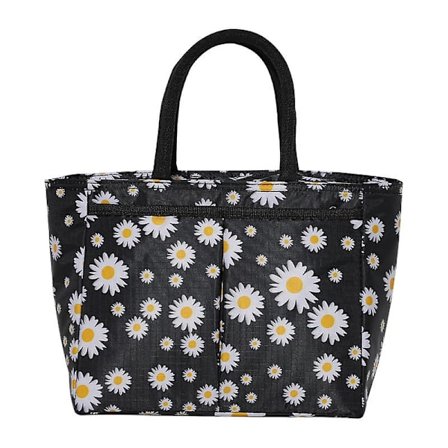 Bärbar Daisy Lunch Bag Cooler Bags Matlåda Oxford Picknickväska