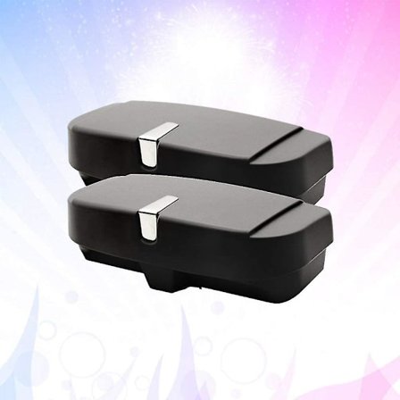 2 Solbriller Solskærm Brilleholder Etui Klip Bil Solbriller Organizer Generel Montering